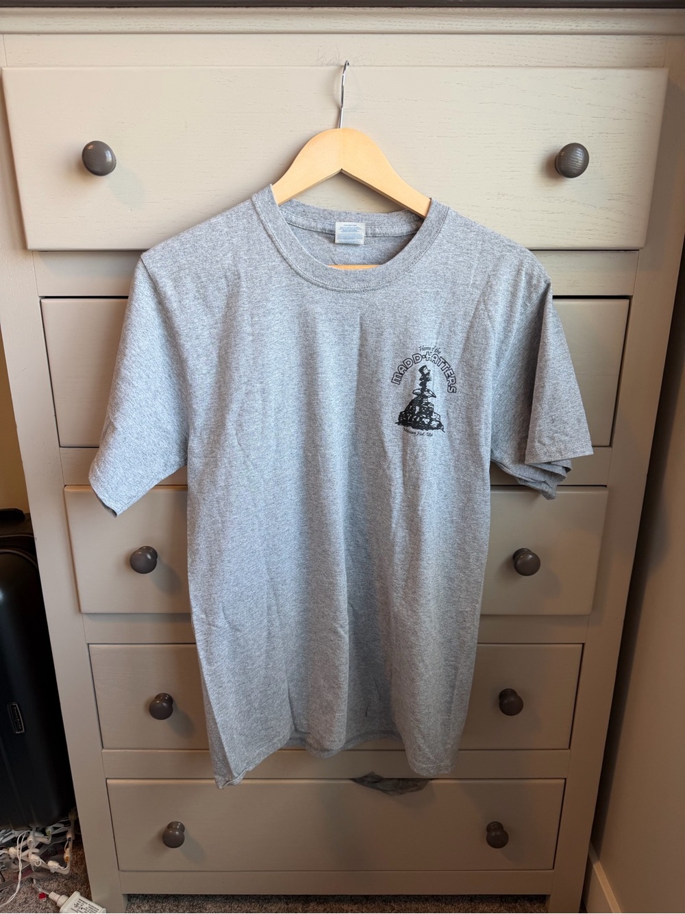 Vintage Utah Gray Graphic Crewneck T-Shirt